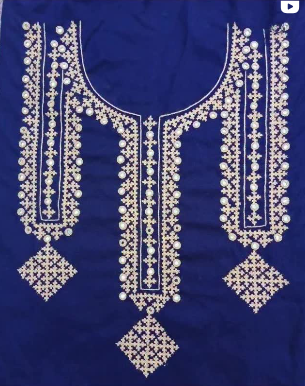 Custom Hand Embroidery for Kurtis, Dupattas & Suits